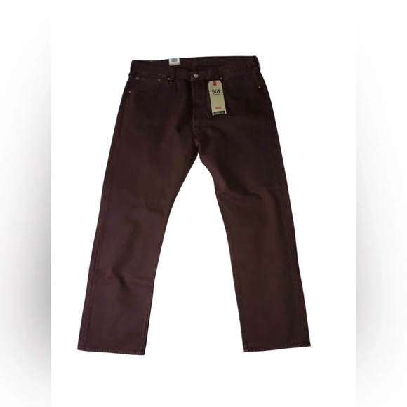 Levi's Other - Sold** Levi's 501 original jeans burgundy 38 X 30